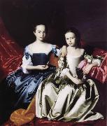 John Singleton Copley Mary and Elizabeth Royall oil painting artist
